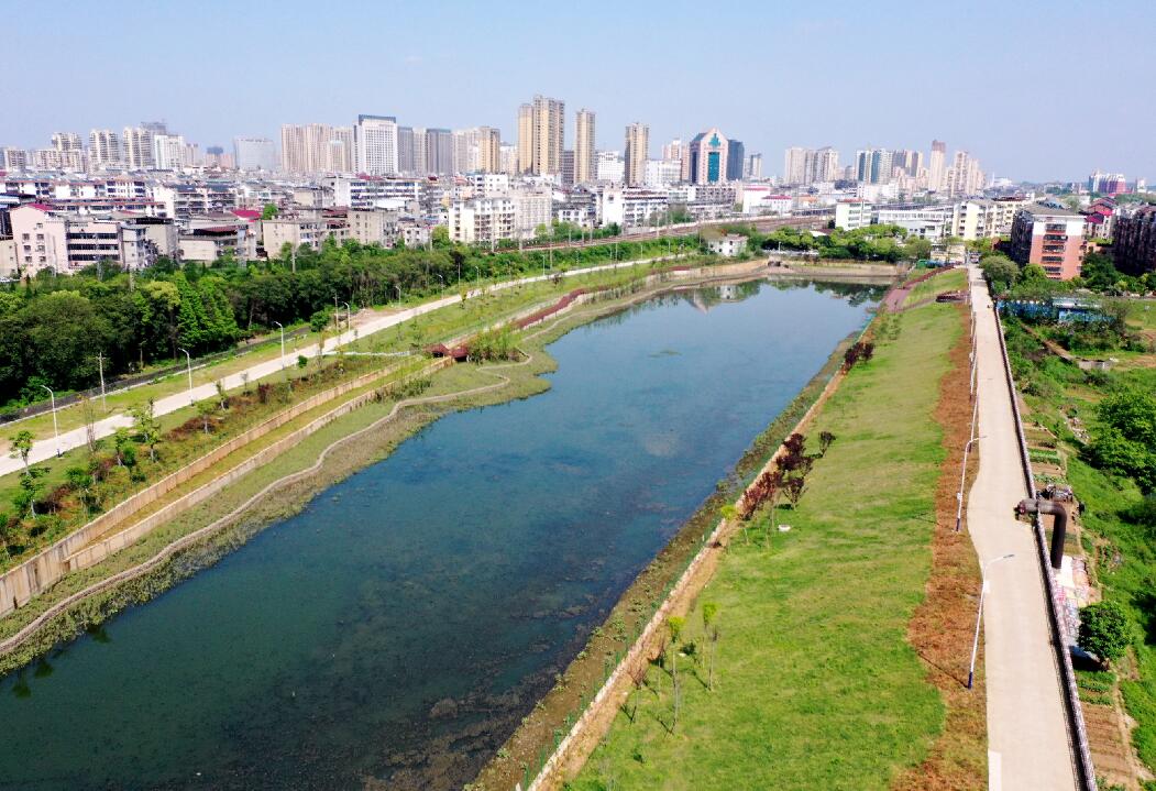 江西鷹潭這個水環(huán)境治理項目，很美！