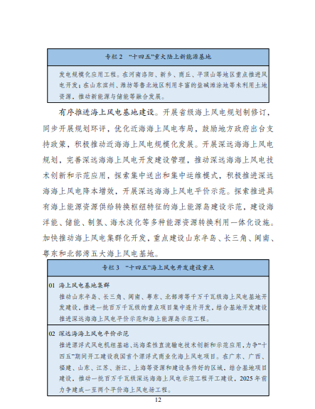 發(fā)改委、能源局等九部委聯(lián)合印發(fā)發(fā)布“十四五”可再生能源規(guī)劃！