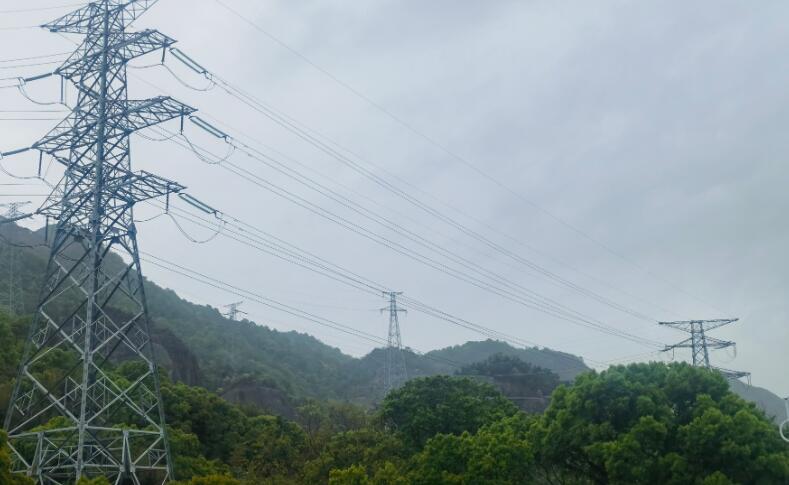 三澳核電電源工程架空線路全線貫通