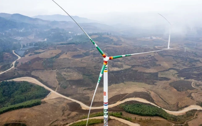 國內(nèi)規(guī)模最大高原山地百萬千瓦風(fēng)電基地建成投