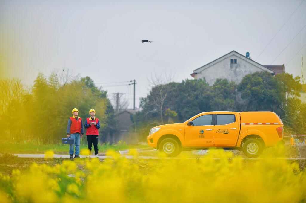 國網余姚市供電公司電力滿格 “電保姆”護航春耕用電