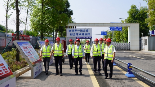 楊良調(diào)研中國電建教育培訓基地項目