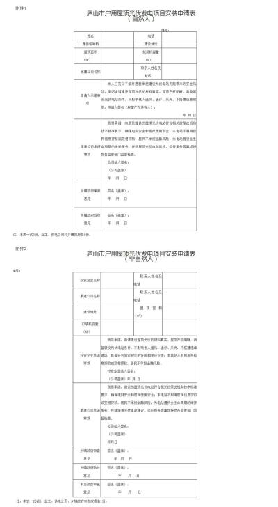 六類(lèi)屋頂禁止安裝戶用光伏!江西廬山市發(fā)文!